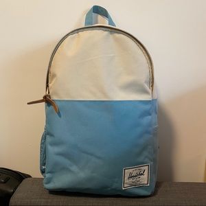 Like new- Herschel backpack light blue